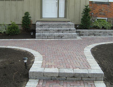 front entrance landscaping dunnville niagara hamilton burlington st anns